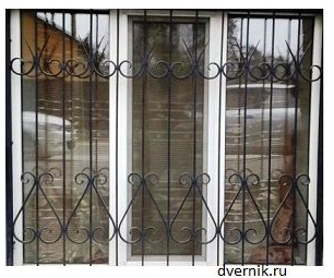 фото наших работ решетка оконная