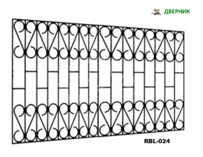 Решетка на балкон лоджию RBL-024