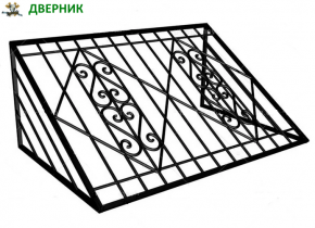 Решетка на приямок с ковкой PR-012