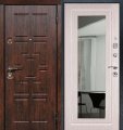Металлическая дверь с зеркалом №53