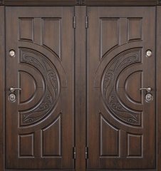 Металлическая дверь массив дуба №9