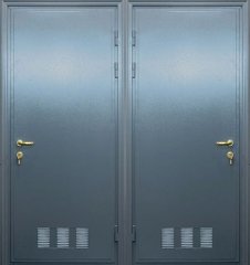 Металлическая дверь в котельную №17