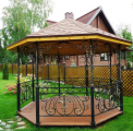 Кованая беседка Электра BK-006